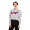"EAST" Cropped Hoodie