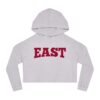 "EAST" Cropped Hoodie