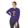 Purple "T" Kids Long-sleeve of Tolkien Black