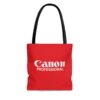 Red Canon Tote Bag