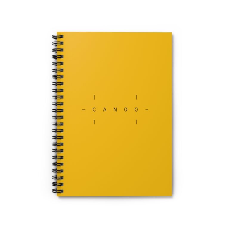 Canoo Notebook Journal