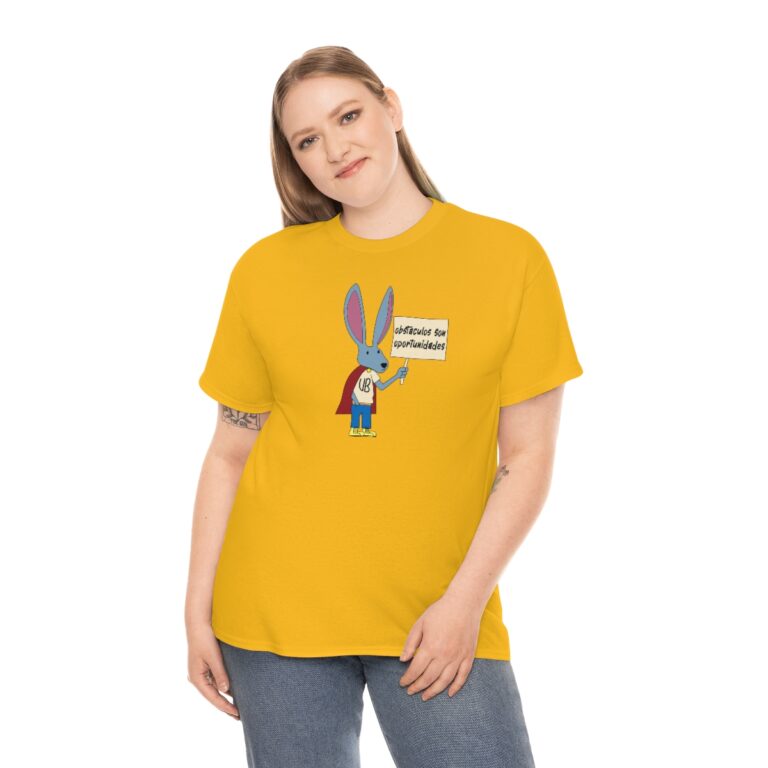 "Obstáculos son Oportunidades" Yellow T-Shirt