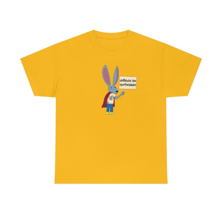 "Obstáculos son Oportunidades" Yellow T-Shirt