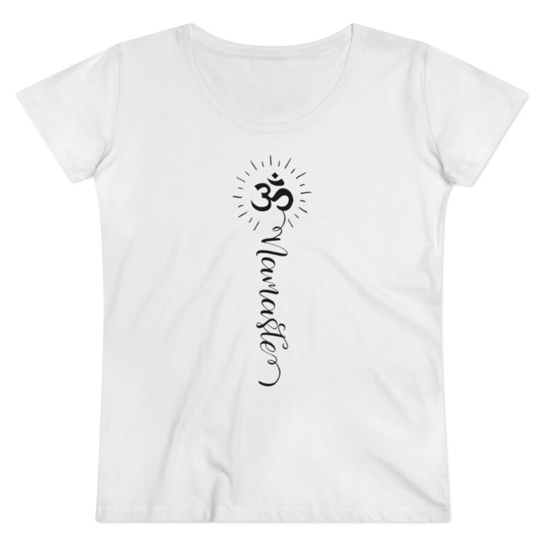 "Namaste" Organic Women T-Shirt