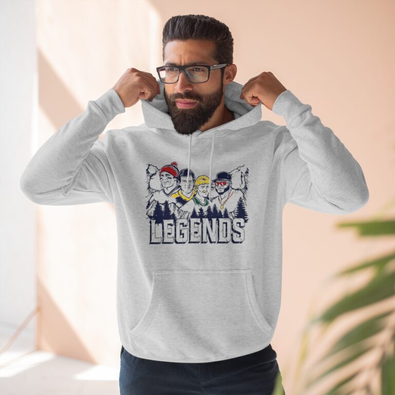 "New England Legends Mount Rushmore" Hoodie