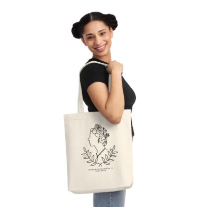 Queen Elizabeth II - Recycled Canvas Tote Bag