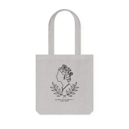 Queen Elizabeth II - Recycled Canvas Tote Bag