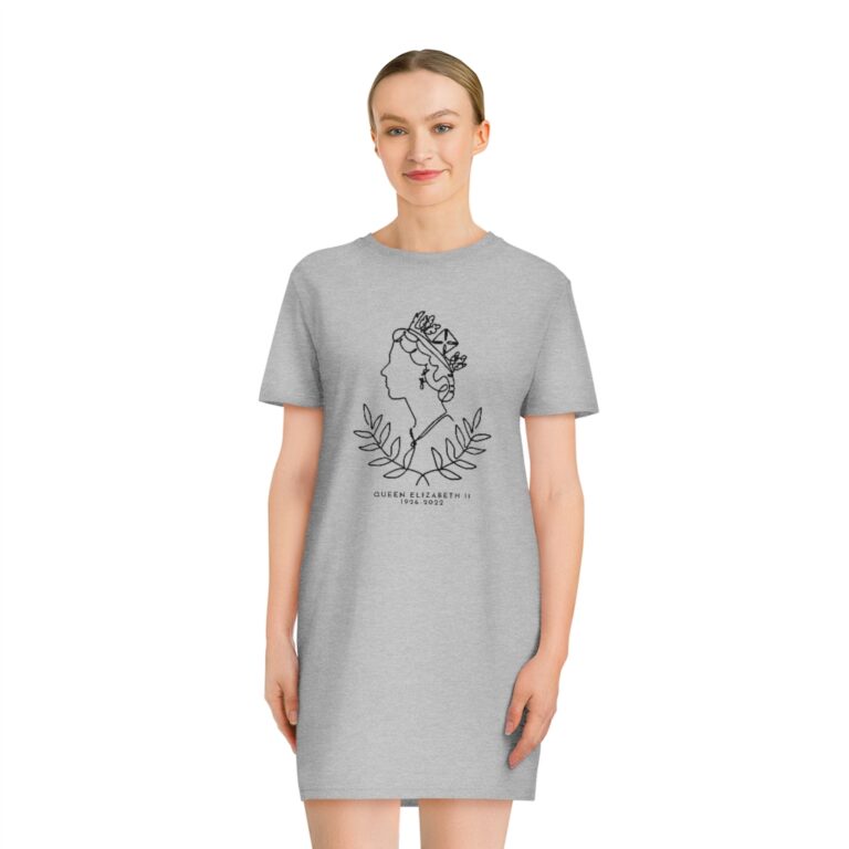 Queen Elizabeth II - Organic T-Shirt Dress
