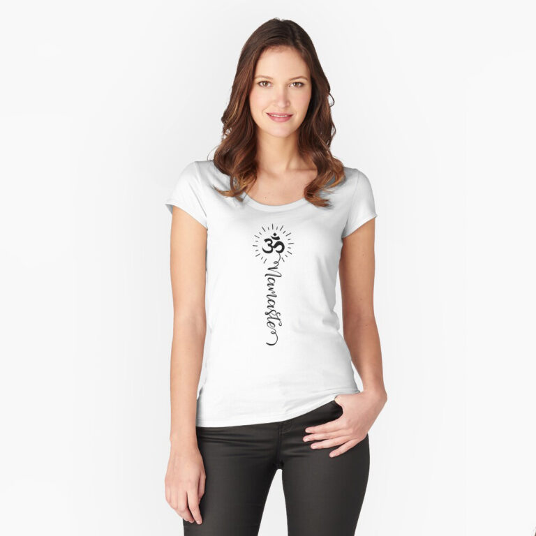 "Namaste" Organic Women T-Shirt