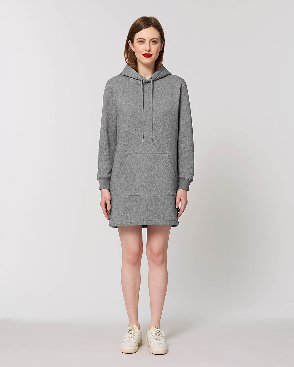 Eco-Organic Hooded Dress