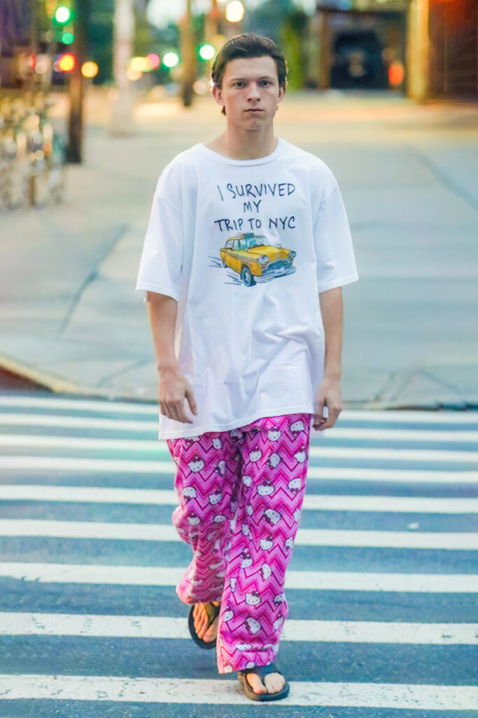 Tom Hollan Peter Parker ft. I Survived my Trip to NYC T-shirt