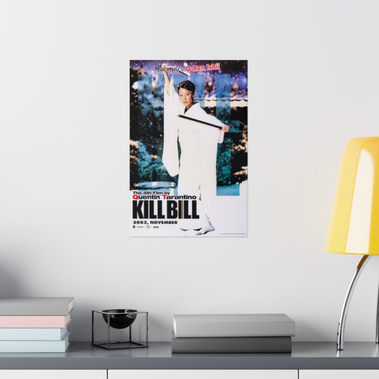 "O-Ren Ishii" Character Poster Print from "Kill Bill: Vol. 1" ft. Lucy Liu