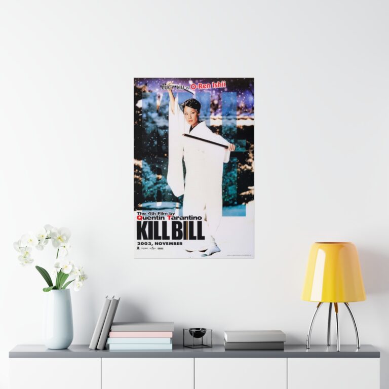"O-Ren Ishii" Character Poster Print from "Kill Bill: Vol. 1" ft. Lucy Liu