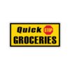 "Quick Stop Groceries" Sticker