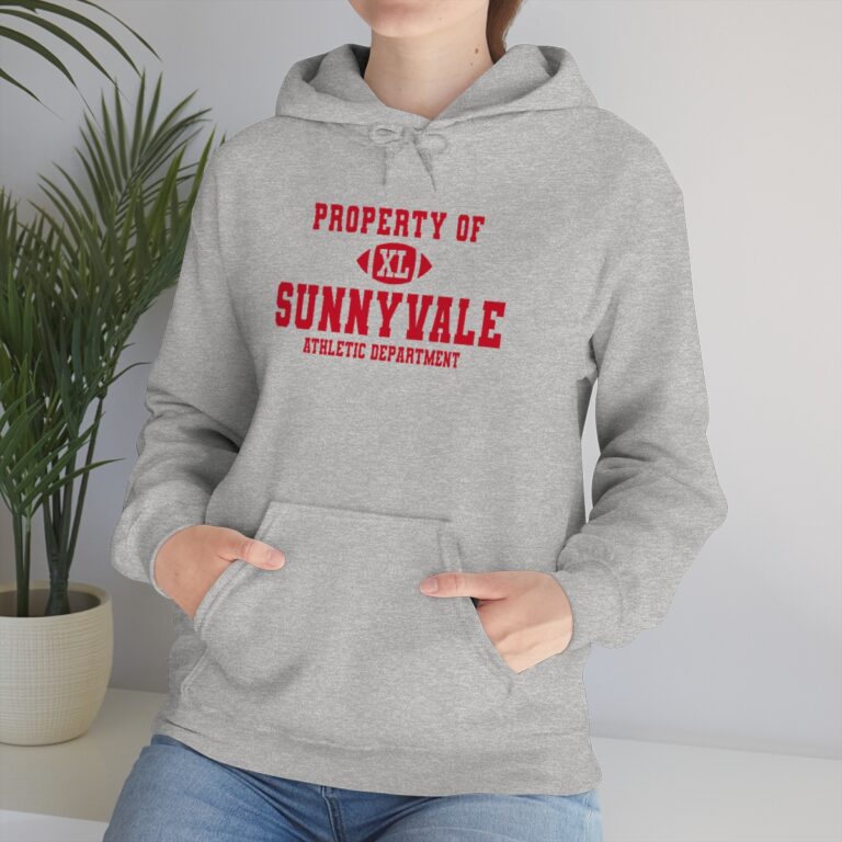 "Property of Sunnyvale Athletic Department" Unisex Hoodie