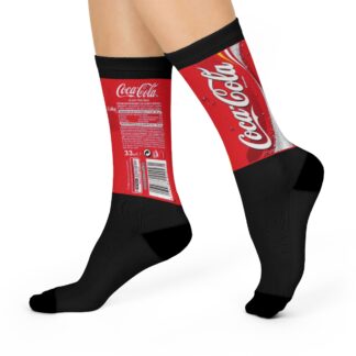 Unisex Crew Socks ft. Coca-Cola Label