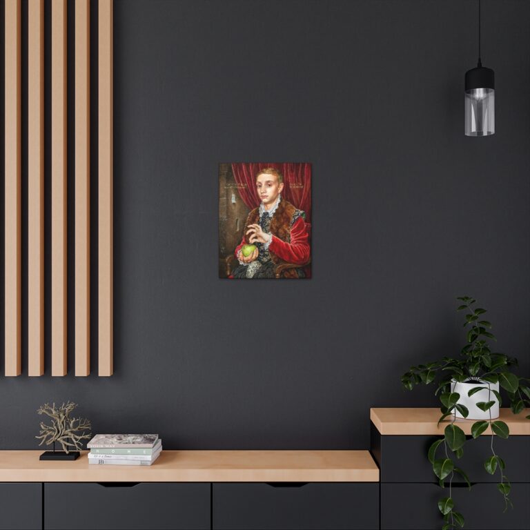 "Boy with Apple" Painting from "The Grand Budapest Hotel"