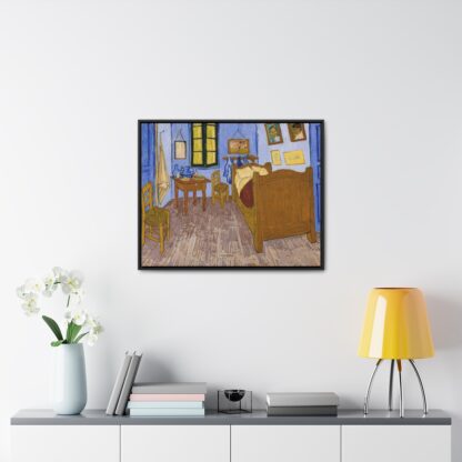 Framed Canvas of Van Gogh's Bedroom in Arles Painting
