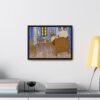 Framed Canvas of Van Gogh's Bedroom in Arles Painting