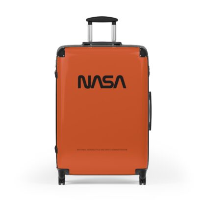 Mars Orange NASA Luggage Wheeled Suitcase