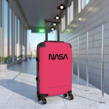 Pink NASA Luggage Wheeled Suitcase