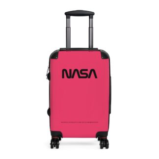 Pink NASA Luggage Wheeled Suitcase