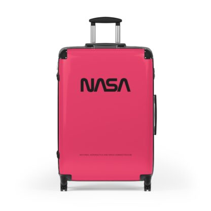 Pink NASA Luggage Wheeled Suitcase