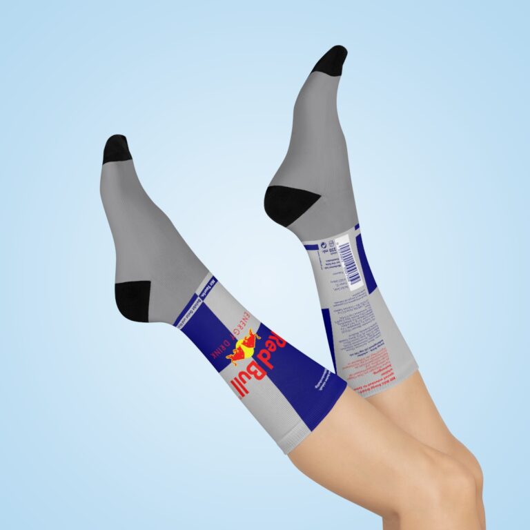 Unisex Crew Socks ft. Red Bull Label