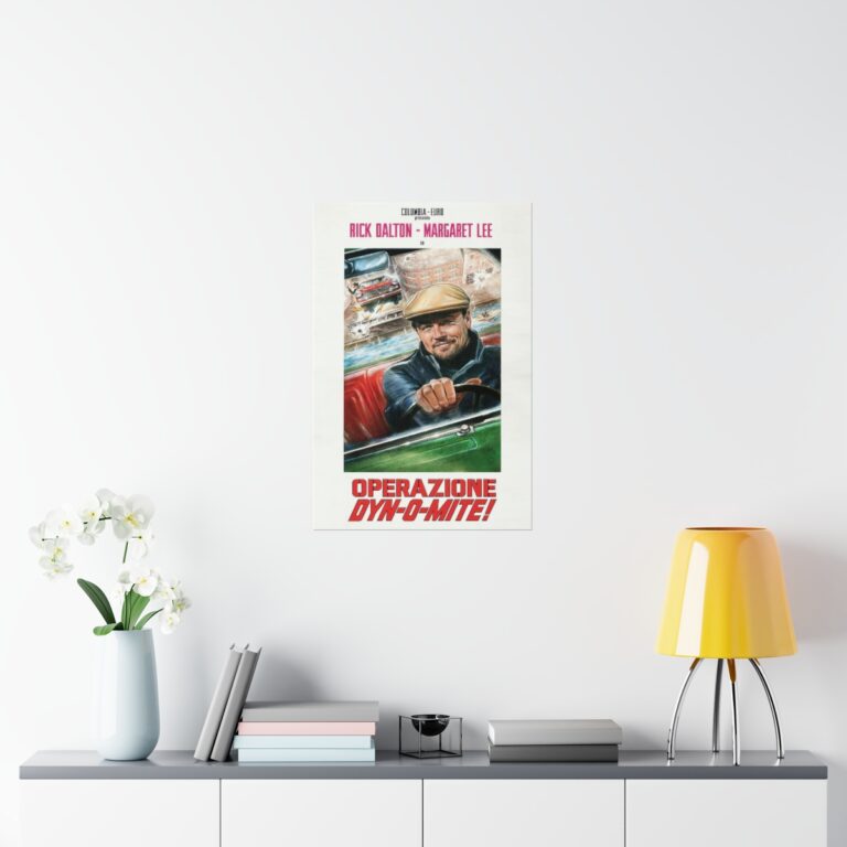 "Operazione Dyn-o-Mite" Poster ft. Rick Dalton