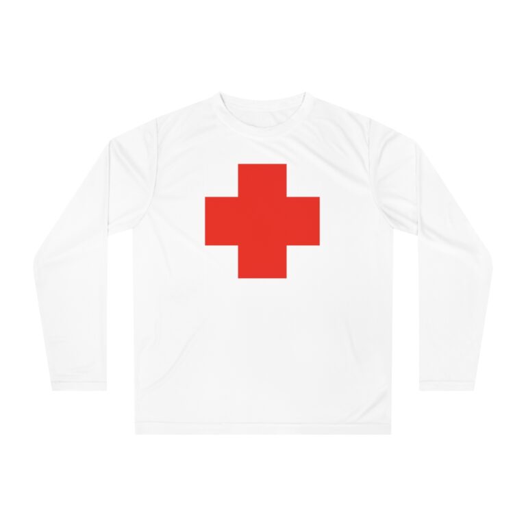 Red Cross Long Sleeve T-Shirt