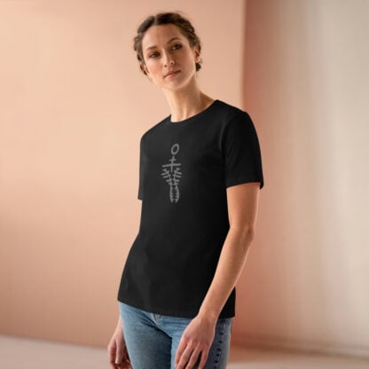 Maisie’s Skeleton Mark Black Women's T-Shirt from “Jurassic World: Dominion”