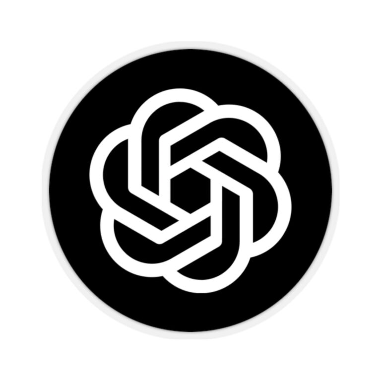 Sticker of OpenAI/ChatGPT 4
