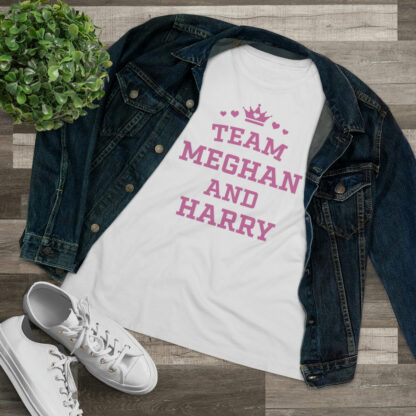 Women's T-Shirt of "Team Meghan and Harry"