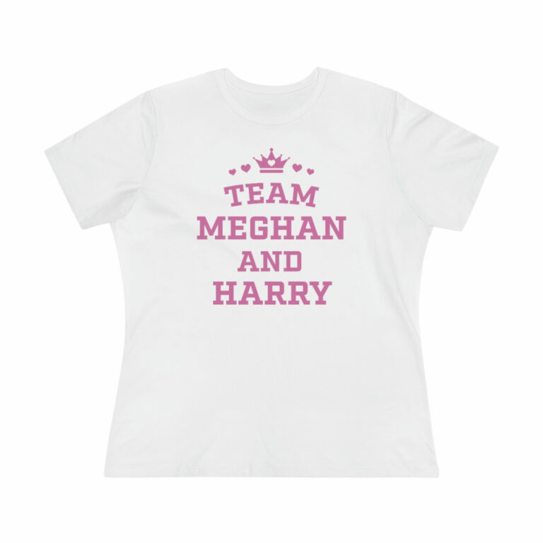 Women's T-Shirt of "Team Meghan and Harry"