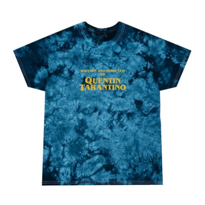 “Written and Directed by Quentin Tarantino” Tie-Dye T-Shirt