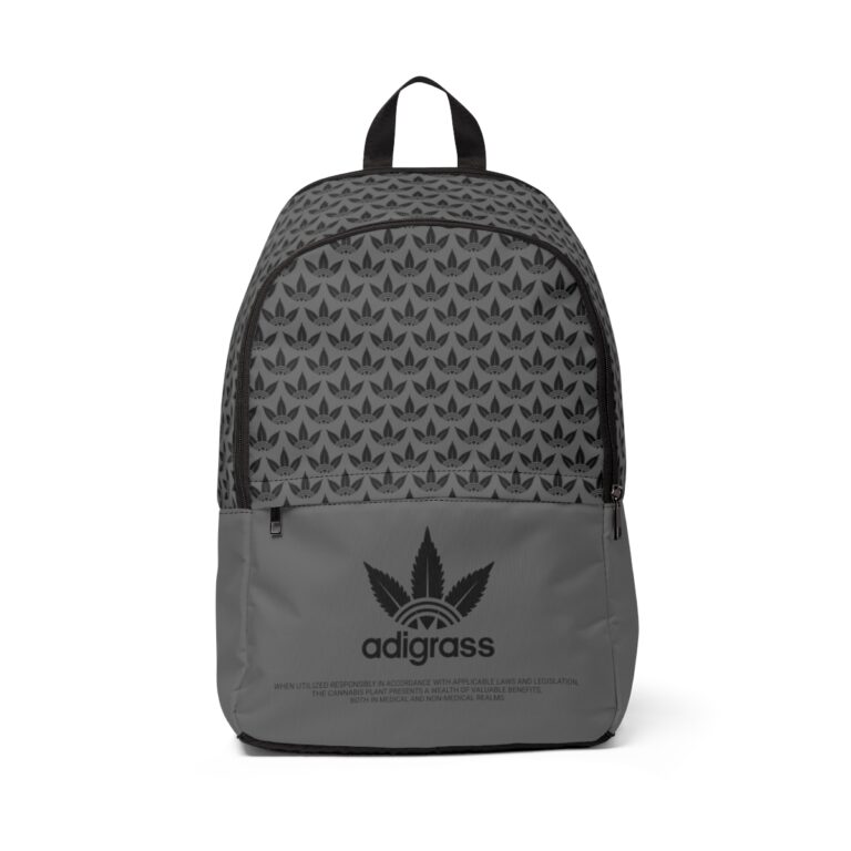 Cannabis Logo Backpack - Gray