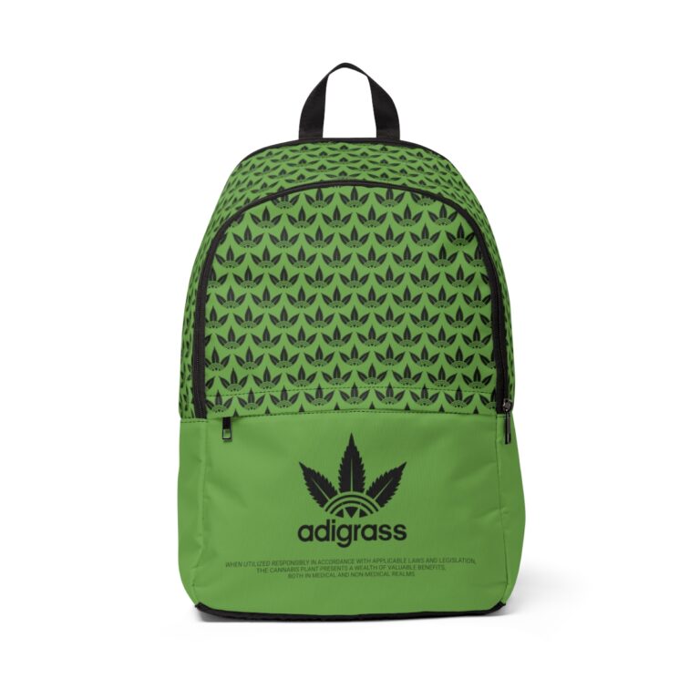 Cannabis Logo Backpack - Green