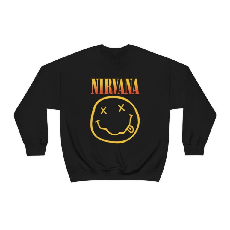Nirvana Smiley Sweatshirt