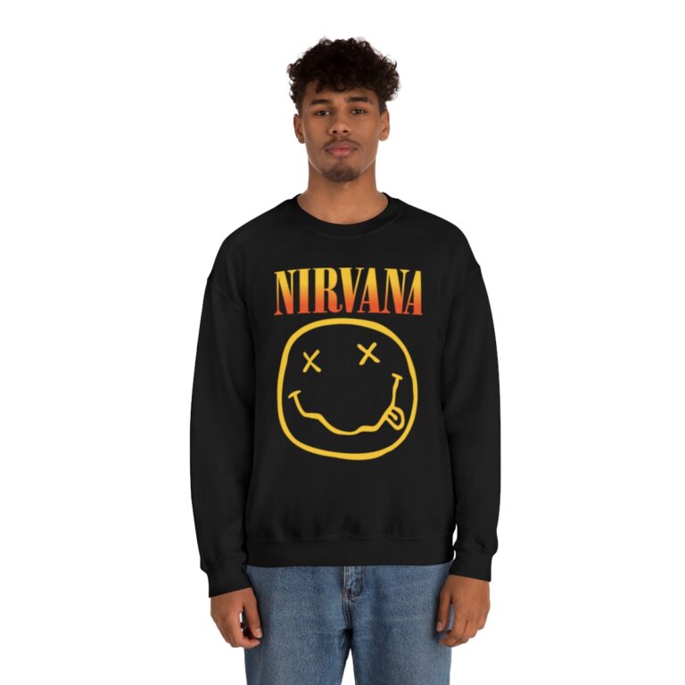 Nirvana Smiley Sweatshirt
