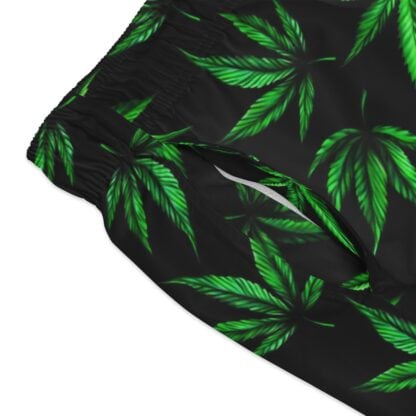 Cannabis Graphic Swim Trunks