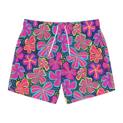 Tropical Pattern Swim Trunks