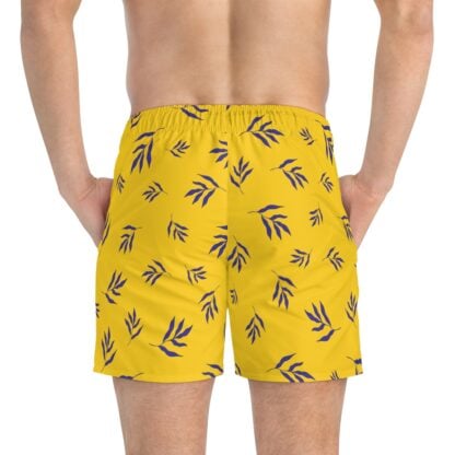 Tropical Pattern Swim Trunks