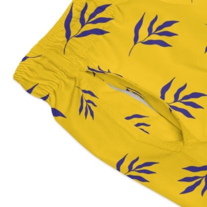 Tropical Pattern Swim Trunks