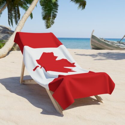 Canada's Towel Flag for Bath & Beach