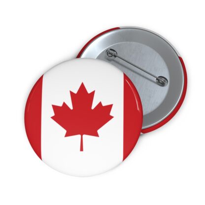 Candian Flag Pin Button