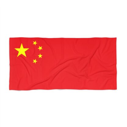 China's Towel Flag for Bath & Beach
