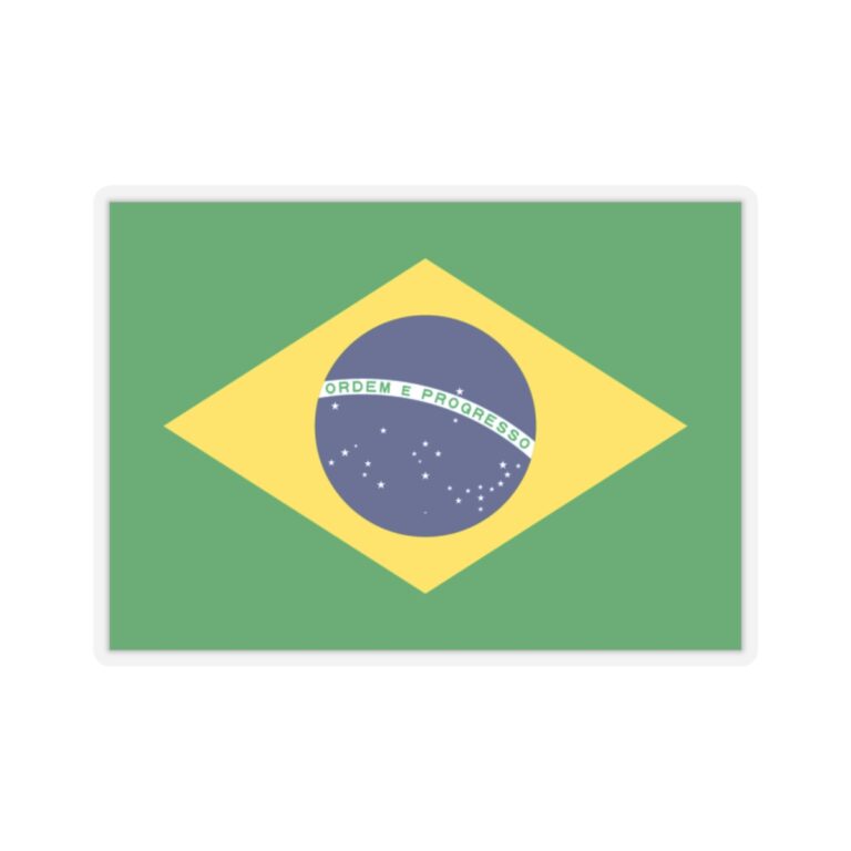 Flag of Brazil Sticker