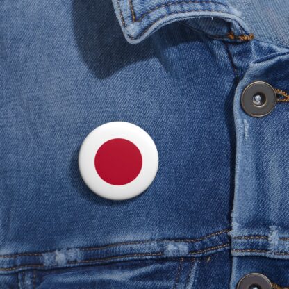 Flag of Japan Pin Button