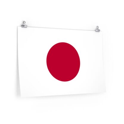 Flag of Japan Poster Print