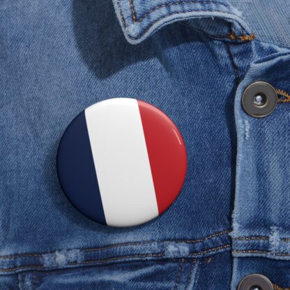 France's Flag Pin Button